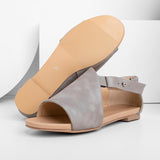 Women Open Toe Closed Back Sandals Shoes