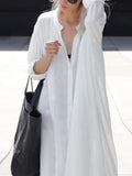 Long Cardigan Casual Dress