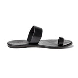 Women's Toe Ring Flat Heel Sandals Beach Shoes