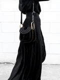 Off-the-shoulder Long Casual Dress