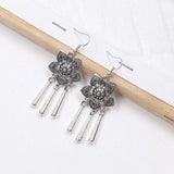 Bohemian Flowers Shaped Earrings