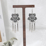 Bohemian Flowers Shaped Earrings