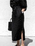 Lace Up Long Casual Dress