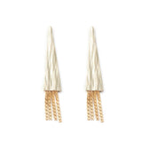 Fashion Metal Wheat Shaped Earrings