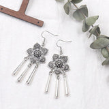 Bohemian Flowers Shaped Earrings