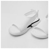 Women Mesh Fabric Sandals Breathable Bowknot Embellished Shoes