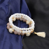 Chic Agate Multi-layer Fringe Bracelet