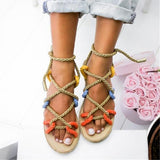 Women Comfy Rope Sandals Shoes Plus Size