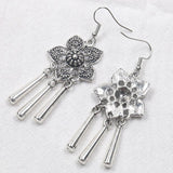 Bohemian Flowers Shaped Earrings